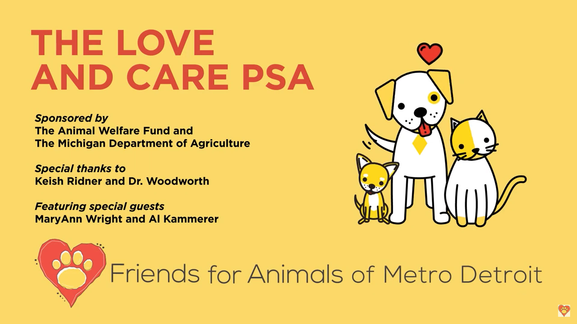 Friends for Animals of Metro Detroit